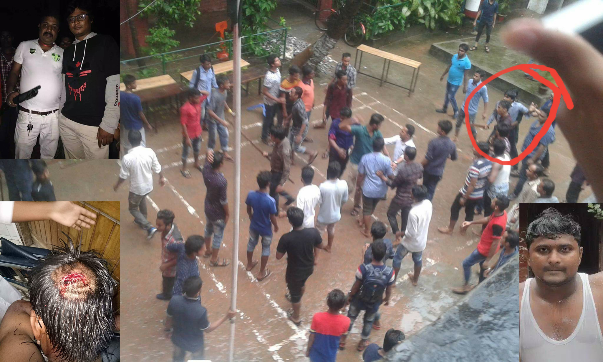 শহীদ সোহরাওয়ার্দী কলেজ ছাত্রলীগের দু’গ্রুপের সংঘর্ষ