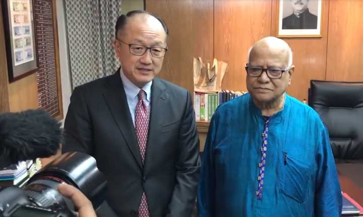 রোহিঙ্গা ইস্যুতে বাংলাদেশ সরকারকে কৃতজ্ঞতা জানাতে এসেছি: বিশ্বব্যাংক প্রেসিডেন্ট