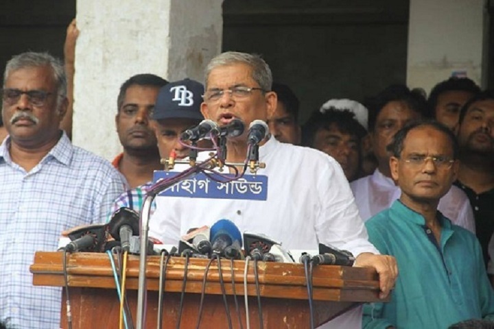 সংসদ ভেঙে দিয়ে সেনাবাহিনী মোতায়েন করতে হবে: ফখরুল