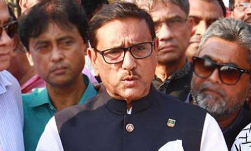 আন্দোলনে ব্যর্থদের জনগণ ভোটেও প্রত্যাখ্যান করেছে : কাদের