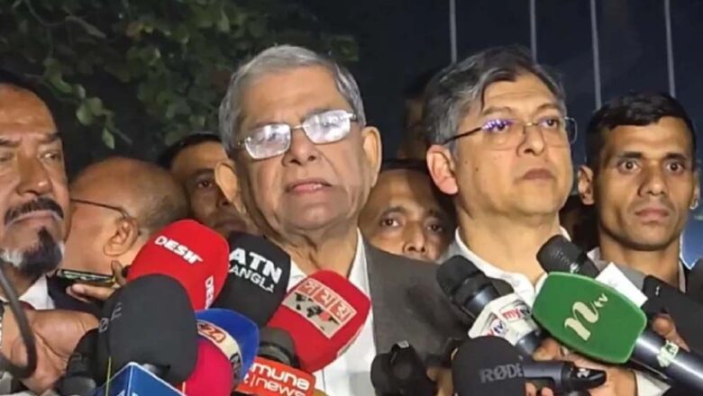 সংস্কারে দ্রুত ঐকমত্য তৈরি হবে, আশা মির্জা ফখরুলের
