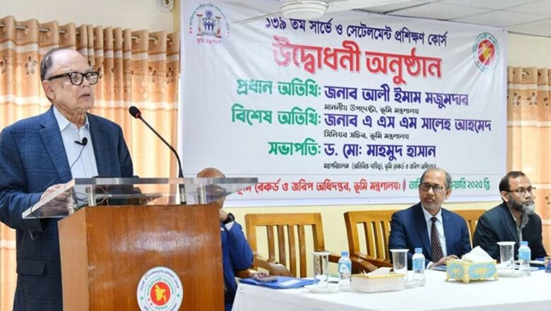 ভূমি ব্যবস্থাপনা সংস্কার হলে দেশ সংস্কার হবে: ভূমি উপদেষ্টা