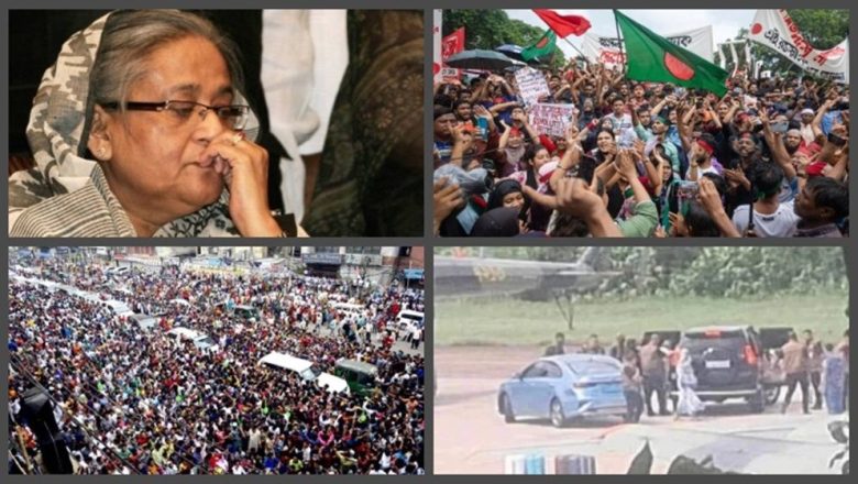 শেখ হাসিনার পতনের আগের ৭২ ঘণ্টায় কী ঘটেছিল?